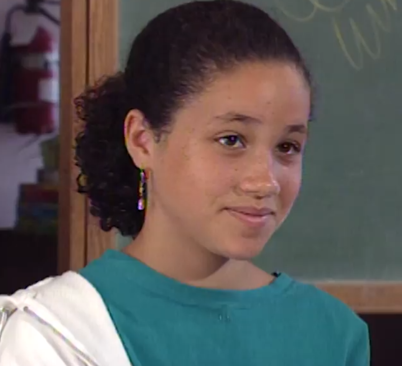 Cum arata Meghan Markle in copilarie