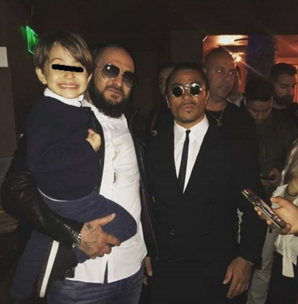 Cei doi au făcut poză cu Salt Bae