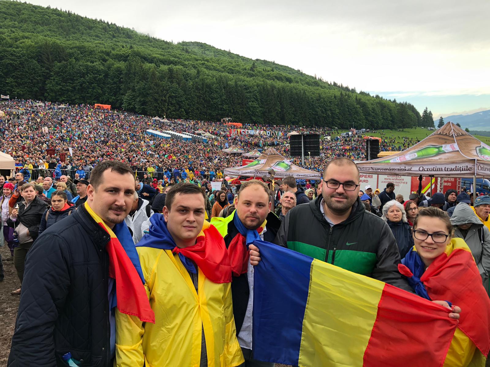 Românii prezenți la slujba oficiată de Papa Francisc la Șumuleu Ciuc nu vor uita niciodată acest eveniment