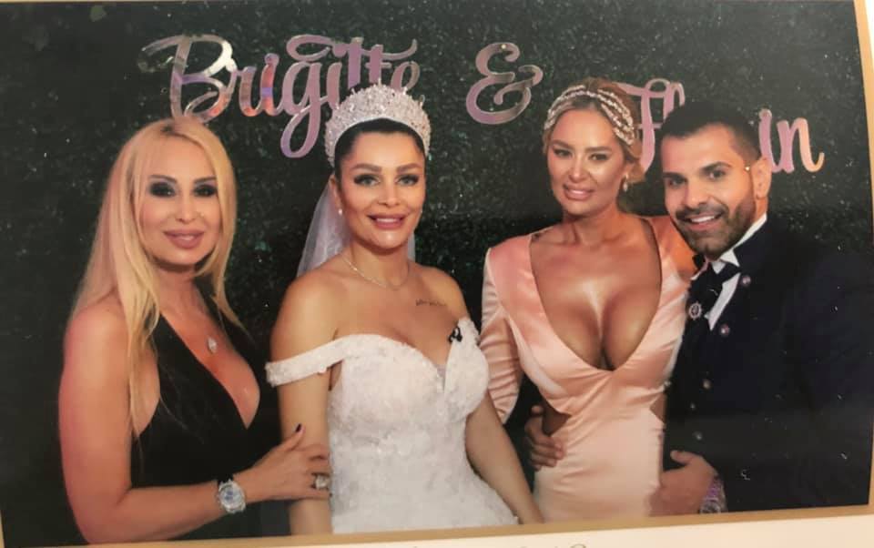 Brigitte și Florin Pastramă s-au căsătorit religios pe 7 iulie © Facebook