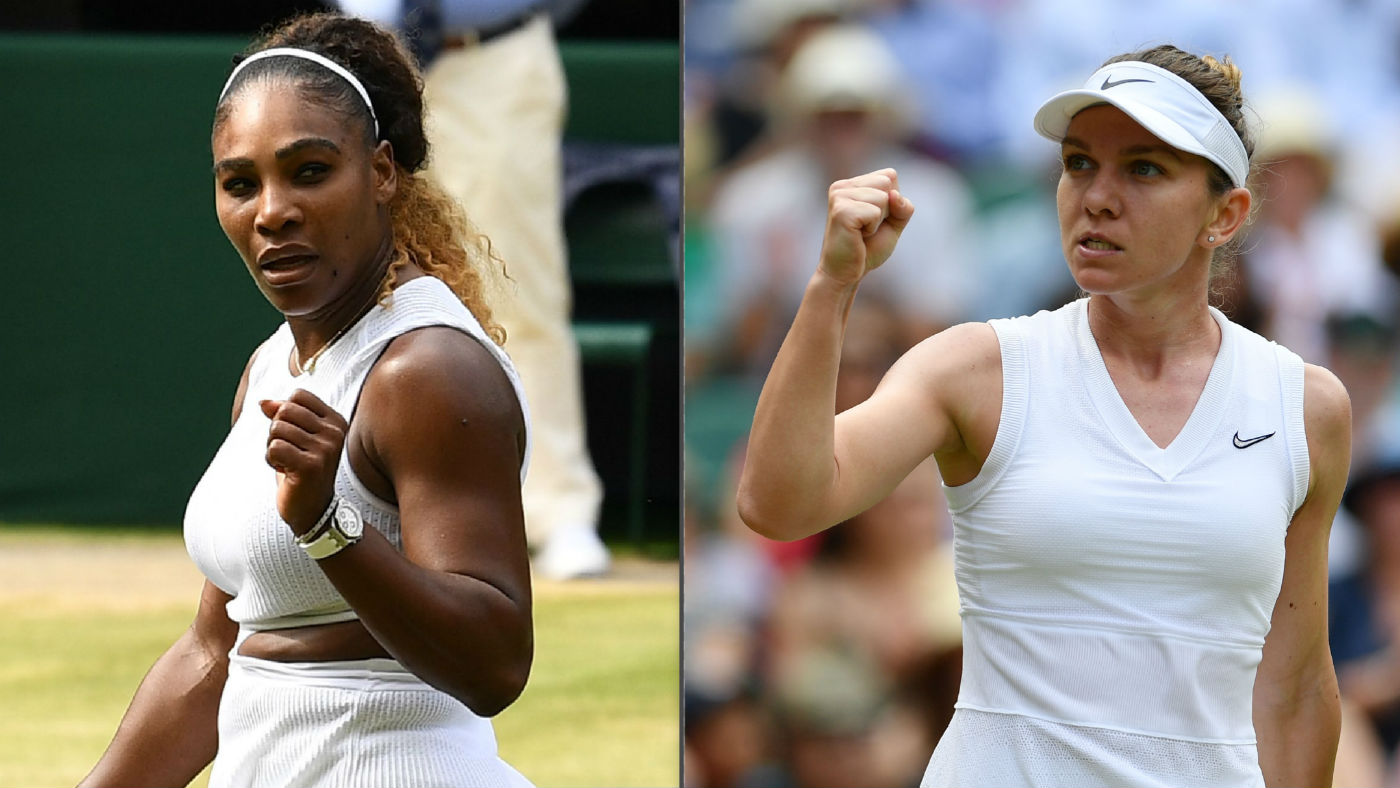 Image result for Serena Williams vs Simona Halep