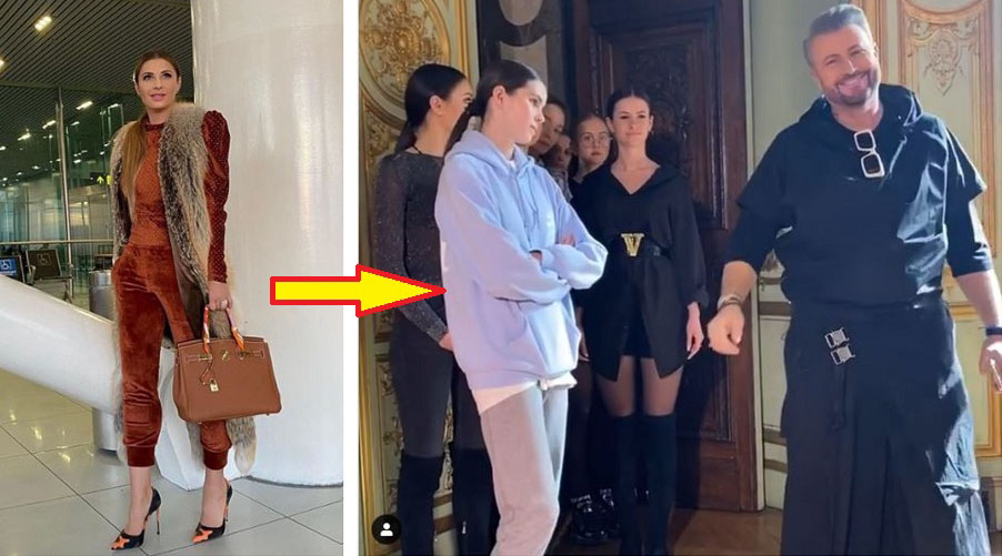 Imagine Stire Anamaria Prodan, în lacrimi la Săptămâna Modei din Paris! Fata sa cea mare a defilat pentru Cătălin Botezatu. Cum a apărut sexy impresara pe catwalk alături de Rebecca Dumitrescu | 2review.ro