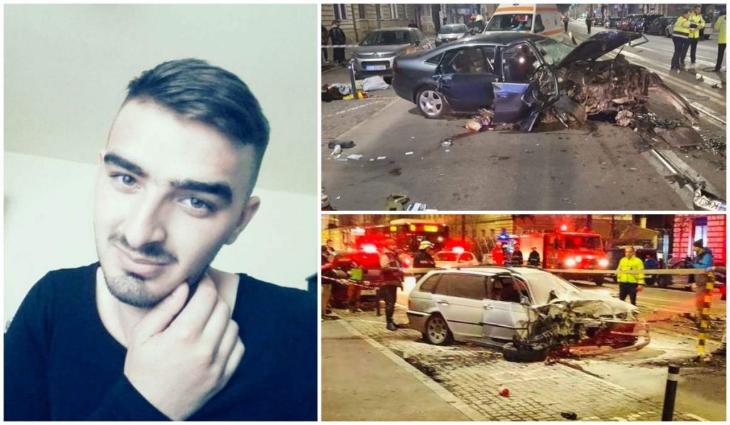 Accidentul mortal s-a înregistrat seara trecută pe strada Horea din Cluj-Napoca © observator.tv