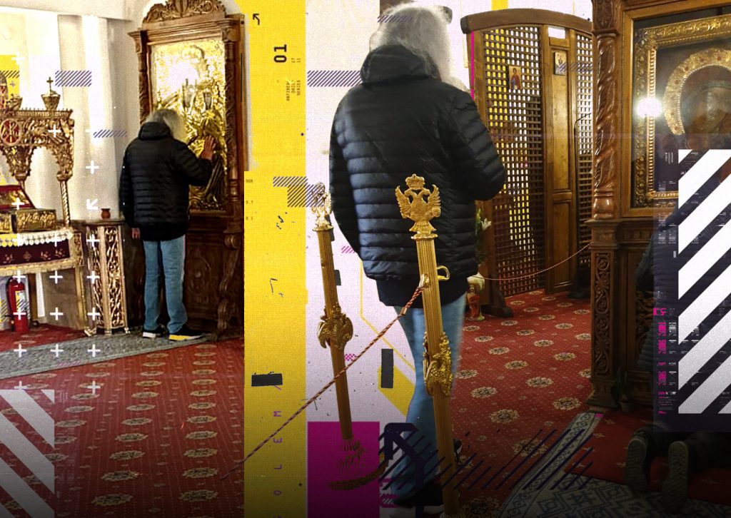 Imagine Stire Celebrul solist al trupei ”Iris” s-a rugat la icoana Fecioarei Maria după ce s-a vindecat miraculos! Imagini în exclusivitate | 2review.ro