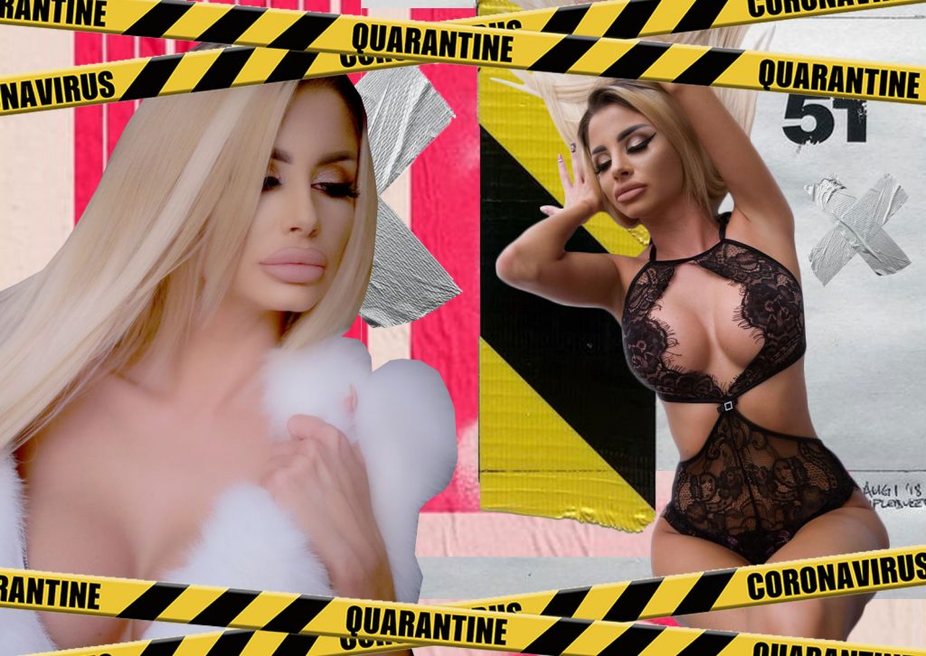 Imagine Stire Sexy-dansatoarea prezintă raportul de activitate din carantină. “Am încercat să îmi ocup timpul cu…” | 2review.ro