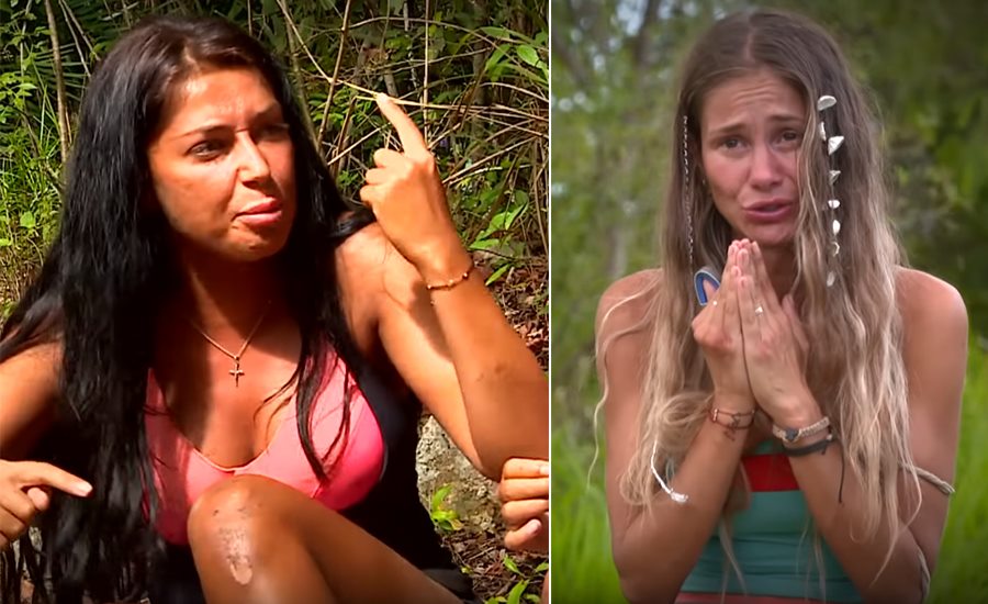 Imagine Stire Atenție, imagini cu puternic impact emoțional! Grațiela Duban și Elena Ionescu, bătaie la Survivor România de la Kanal D?! | 2review.ro