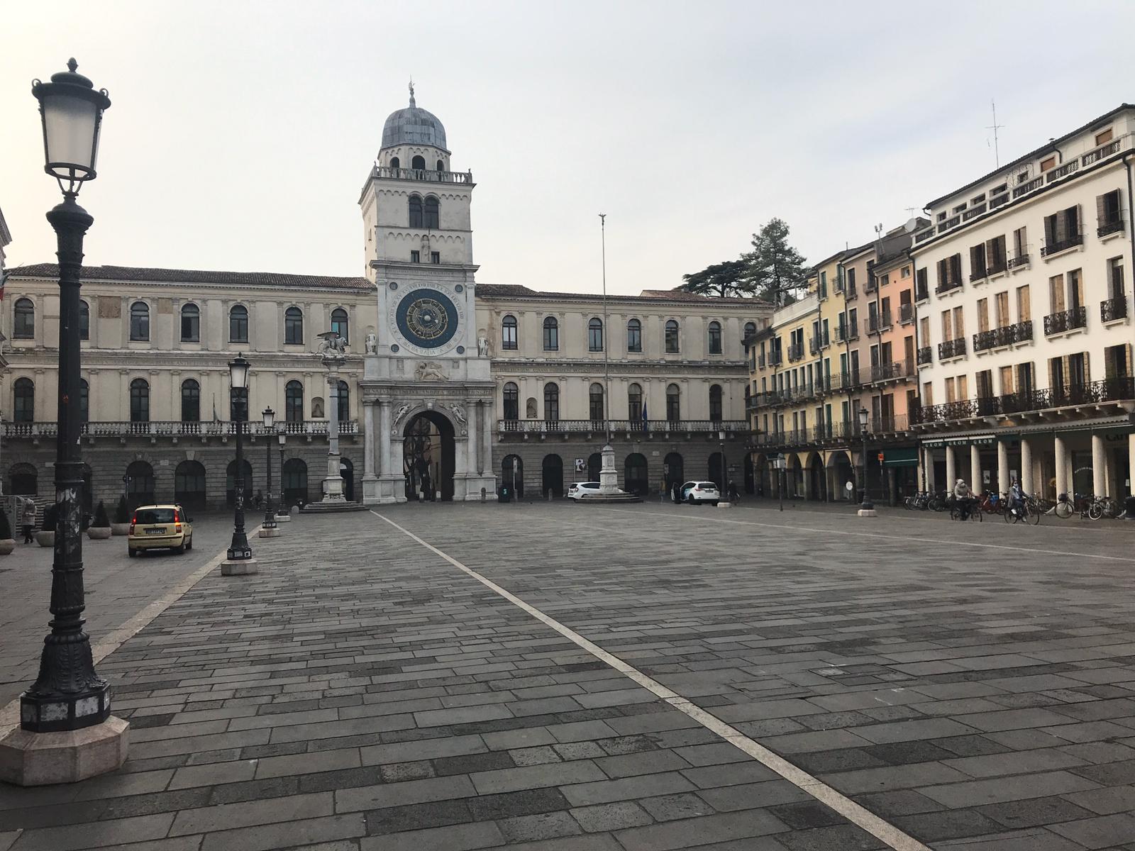 Padova este, acum, un oraș pustiu din cauza coronavirusului