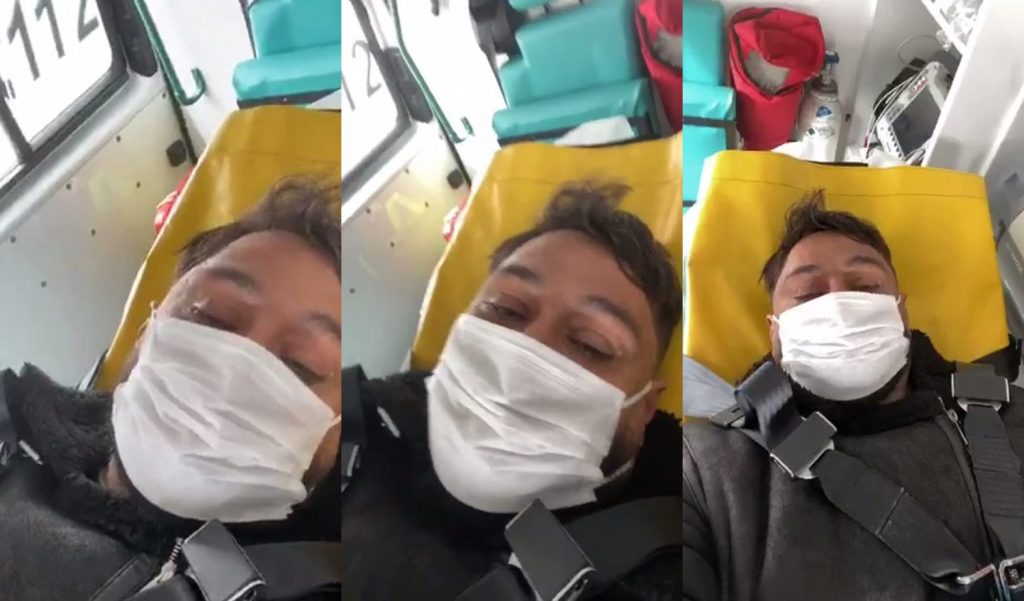 Imagine Stire Suspectat de coronavirus, un bărbat din Ialomiţa a făcut un LIVE pe Facebook din ambulanţă: “Staţi acasă, fraţilor, că…” | 2review.ro