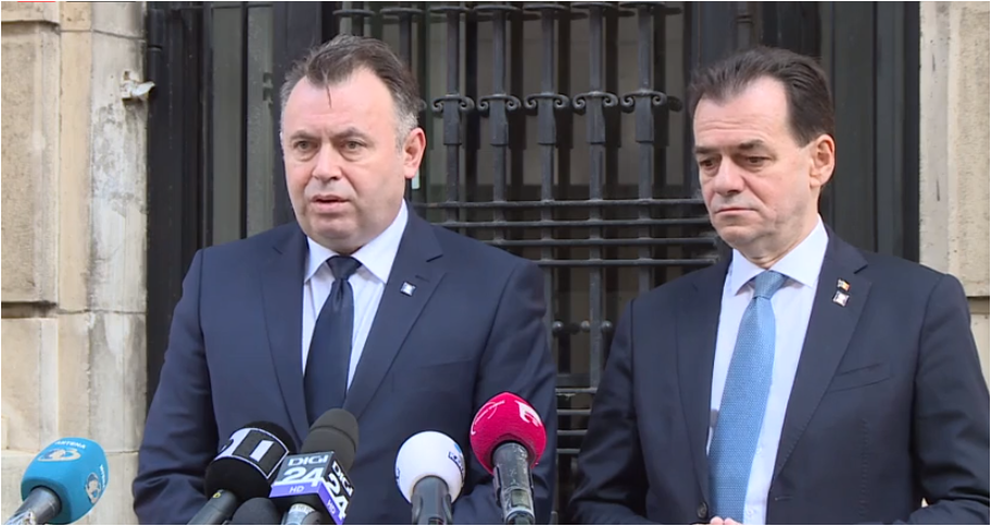 Imagine Stire Incredibil! Cum se salută Ludovic Orban cu noul ministru al Sănătăţii, Nelu Tătaru. Credeau că nu îi vede nimeni, dar camerele au surprins tot | 2review.ro