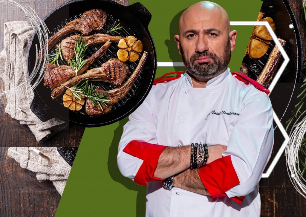 Chef Scărlătescu te ajută să pregătești masa de Paști pe ultima sută de metri. „Mielul nu trebuie decât…”