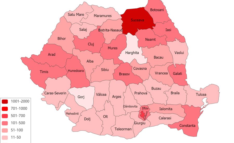Imagine Stire Coronavirus 10 aprilie. Câte cazuri noi au fost confirmate în România și care este bilanțul total | 2review.ro