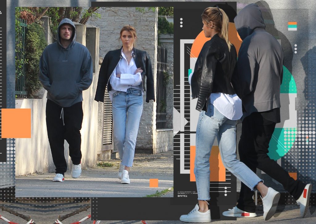 Imagine Stire Joe din Drumul Taberei (ex-EBA, ex-Bianca), la promenadă ca în liceu cu o sexy-șatenă. A respectat distanțarea socială și… | 2review.ro