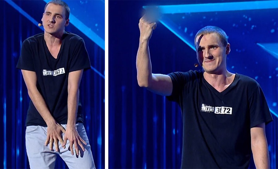 Imagine Stire Cine e, de fapt, Norbert Boda, tânărul huiduit pentru că este ungur, pe scenă la Românii au Talent de la Pro TV | 2review.ro