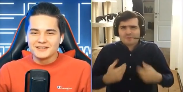 Imagine Stire Surpriză de proporții! Cum a ajuns Bogdan Anicescu, interpretul pentru surzi din conferințele MAI, în vlogurile lui Selly. VIDEO | 2review.ro