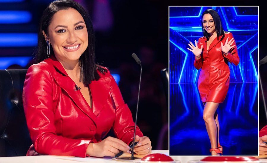 Imagine Stire S-a aflat secretul sarafanului de piele de culoare roșie, purtat de Andra Măruță la preselecțiile Românii au Talent de la Pro TV | 2review.ro