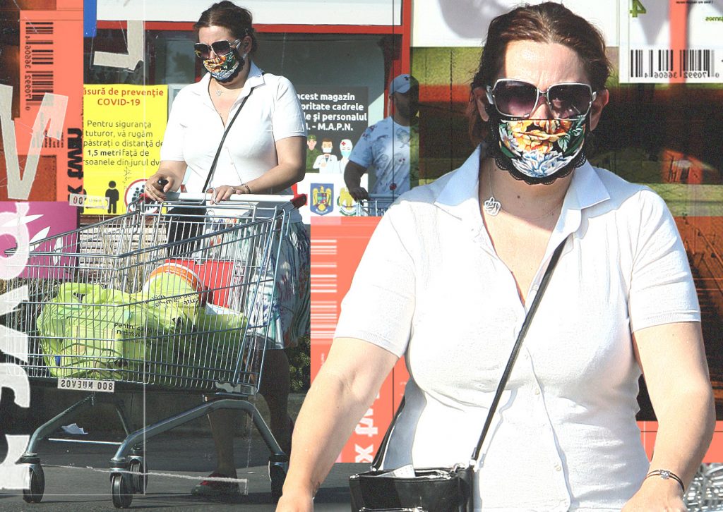 Imagine Stire Oana Roman a purtat la cumpărături cea mai colorată mască din tot magazinul, asortată perfect la… | 2review.ro