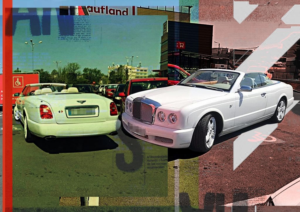 Multimilionarul și-a parcat Bentley-ul de 380.000 € pe…