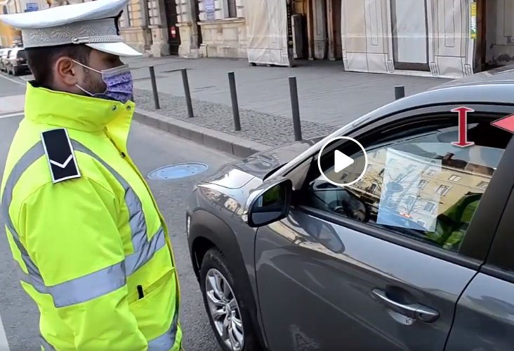 Imagine Stire Nu este păcăleală! Un șofer din Argeș a fost amendat pentru că a respectat întocmai recomandările Poliției Române! | 2review.ro