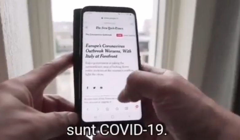 Imagine Stire Scrisoarea virusului ucigaș: ”Bună, sunt COVID-19! Mulți mă veți cunoaște drept coronavisus…” VIDEO emoționant | 2review.ro