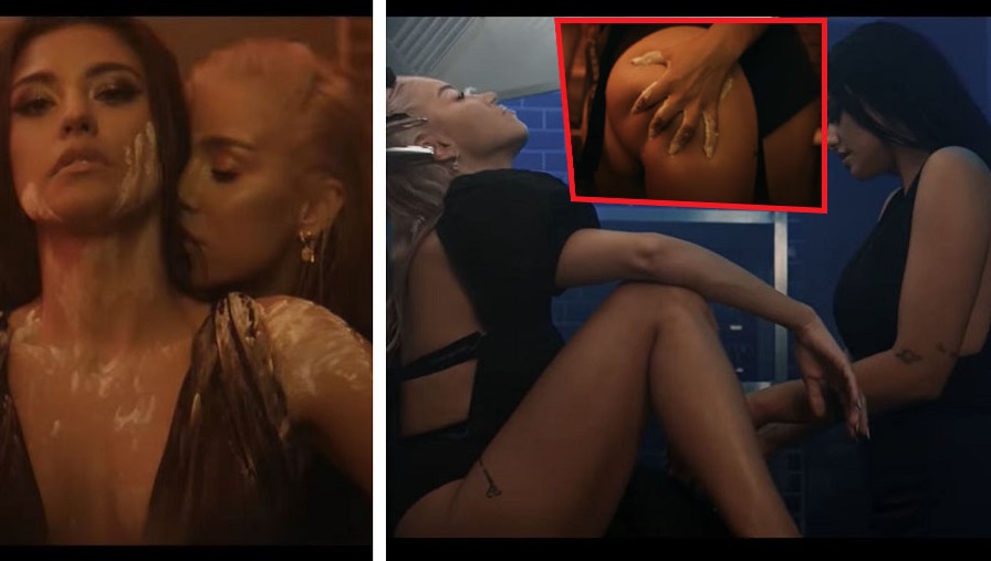 Imagine Stire Antonia și Alina Ceușan, filmate în ipostaze ca-n filmele pentru adulți în cel mai nou clip al cântăreței! S-au atins pasional în zone intime și au flirtat una cu cealaltă | VIDEO | 2review.ro