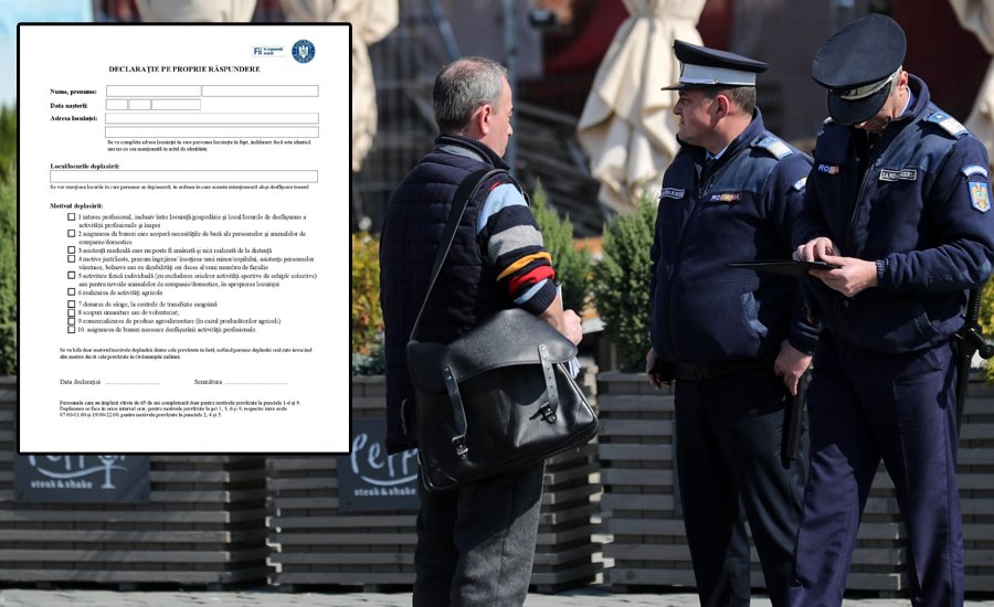 Imagine Stire S-a schimbat din nou declarația pe proprie răspundere! Ce trebuie să completezi, ca să nu iei amendă | 2review.ro
