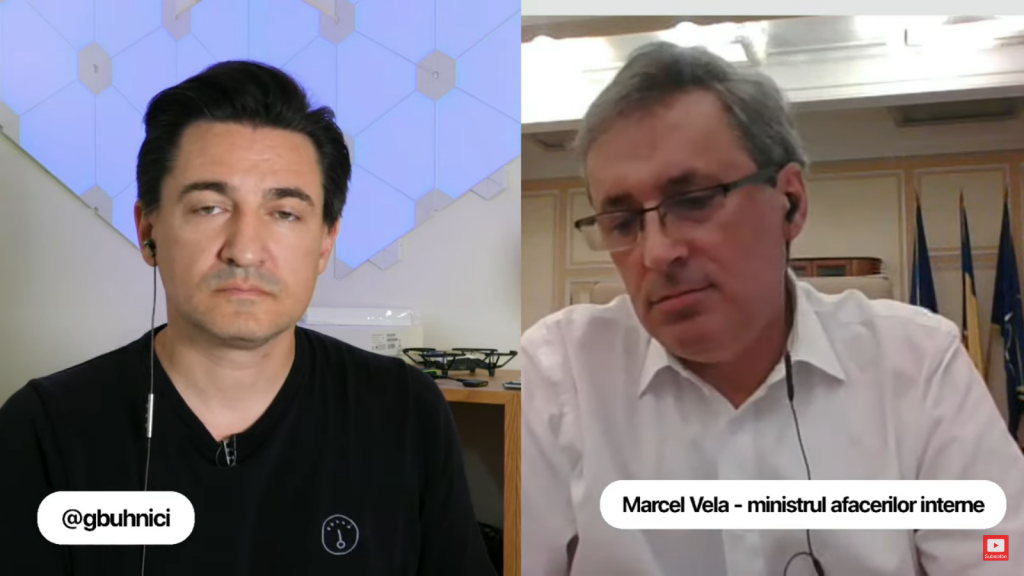 Imagine Stire Marcel Vela, în direct cu George Buhnici: ”Dacă strănuți și nu ai mască te alegi cu dosar penal!” | 2review.ro