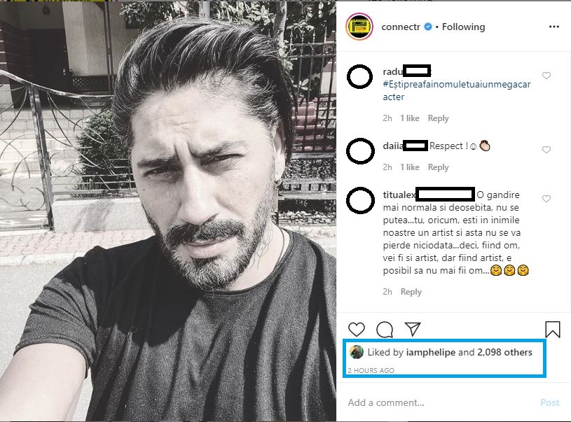 Connect-R a făcut public un mesaj extrem de emoționant astăzi și a vorbit despre boala cu care s-a luptat mult timp în secret, dar și despre relația cu fosta soție, Misha © Instagram