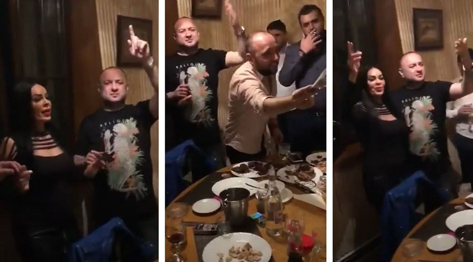 Imagine Stire Leo de la Strehaia și soția lui s-au împăcat! Cum s-a îmbrăcat Dana Criminala la o petrecere, unde s-au dat dedicații pe bani | 2review.ro