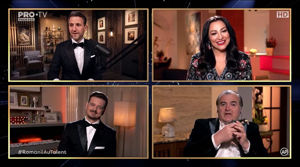 Jurații de la “Românii au talent”, în timpul finalei sezonului 10 © Pro TV
