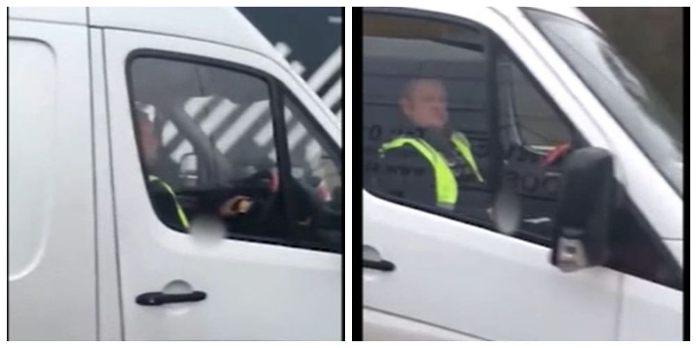 Imagine Stire Scene XXX pe şosea! Ce a păţit acest bărbat, după ce a fost prins de poliţie într-o ipostază ruşinoasă, la volan | 2review.ro