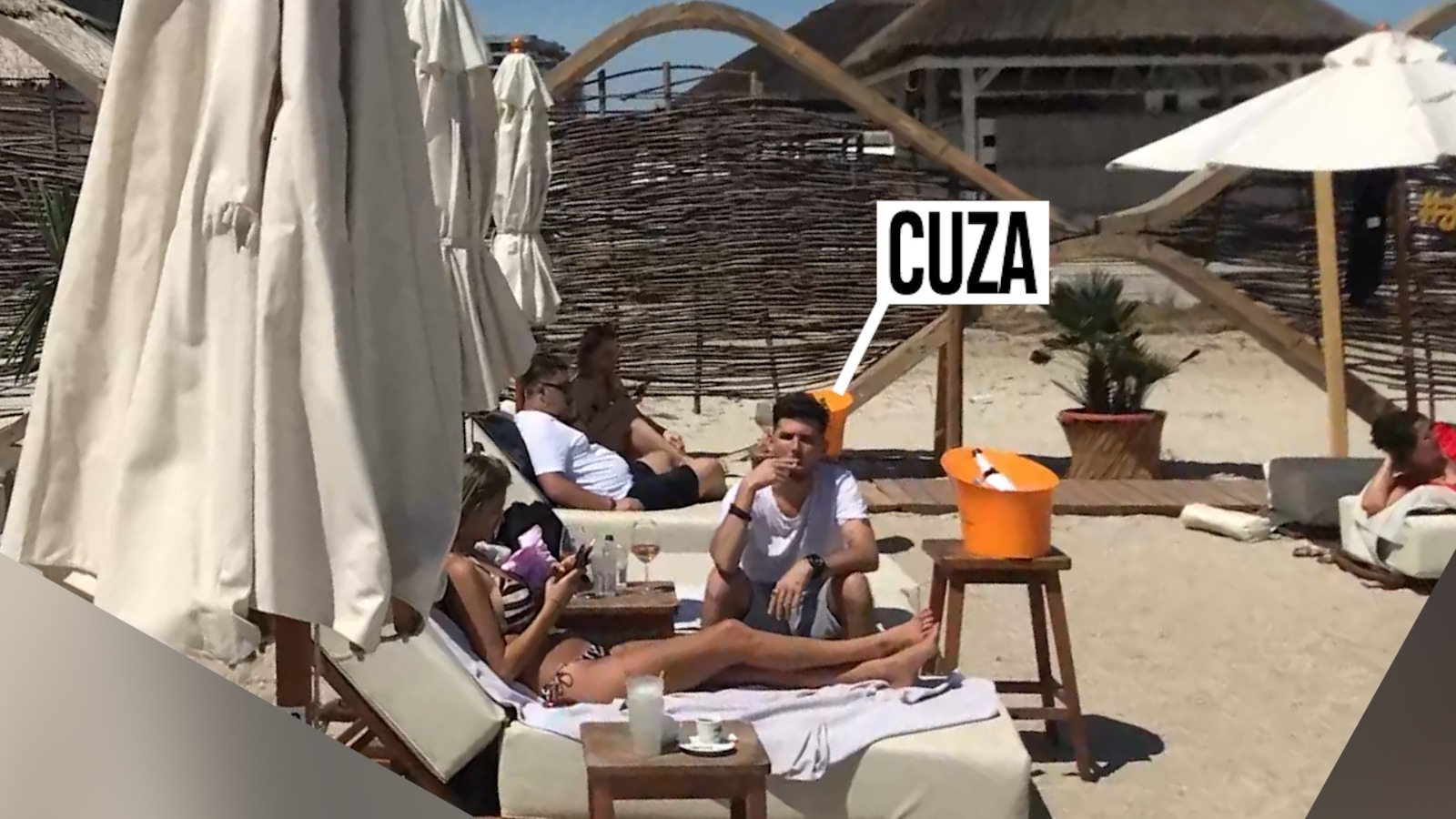 Ramona Olaru și Cuza, împreună la plajă în minivacanța de Rusalii