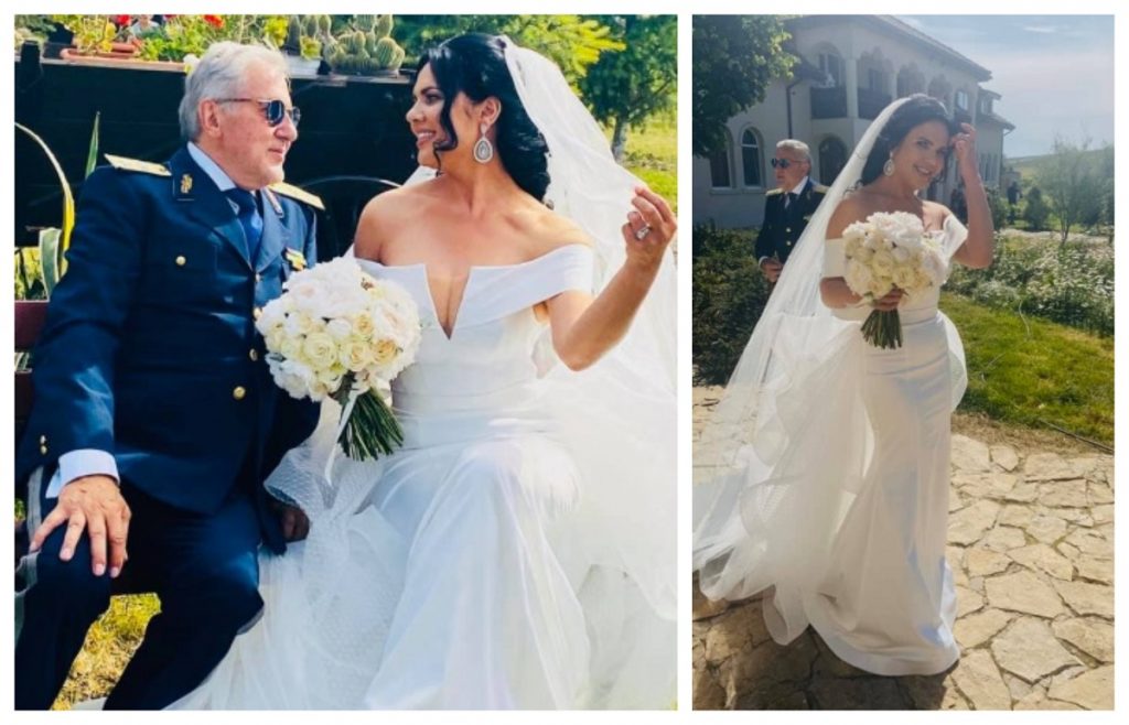 Imagine Stire FOTO. Imagini de poveste de la nunta lui Ilie Năstase cu Ioana Simion. Fostul tenismen se află la a 5-a căsătorie | 2review.ro