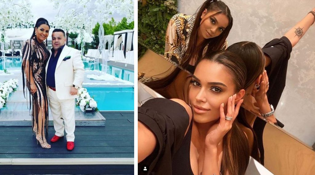 Imagine Stire Îmbrăcată sumar, Adriana Simionescu, dans provocator pe marginea piscinei! Soția lui Adrian Minune a purtat un costum de baie sexy și s-a distrat alături de fiicele sale | 2review.ro