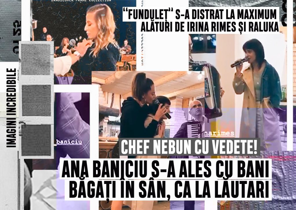 Imagine Stire Chef nebun cu vedete! Ana Baniciu s-a ales cu bani băgați în sân, ca la lăutari | 2review.ro