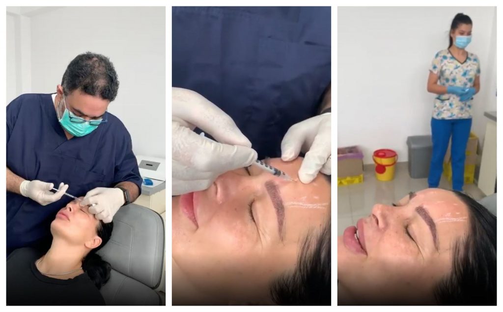 Pe 13 iunie, Brigitte Pastramă și-a făcut o sesiune de botox la clinica de înfrumusețare preferată © Instagram