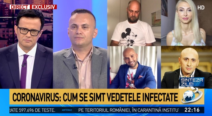 Imagine Stire Coșmarul trăit de Marcel Pavel și Andrei Ștefănescu după ce au fost diagnosticați cu virusul COVID-19 | 2review.ro