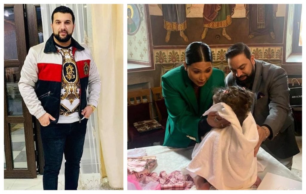 Imagine Stire FOTO. Tzancă Uraganu, botez împărătesc pentru fetița lui. Nașii Florin Salam și Roxana Dobre au fost la înălțimea evenimentului | 2review.ro
