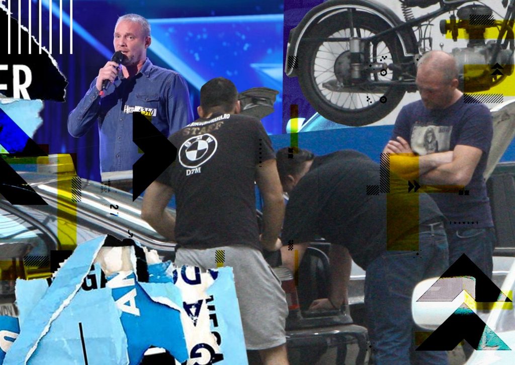 Imagine Stire Mecanicul care a câștigat ultima ediție “Românii au talent” s-a întors la munca de jos… L-am filmat ”în tură” la service-ul auto! Imagini fabuloase, în premieră națională! | 2review.ro