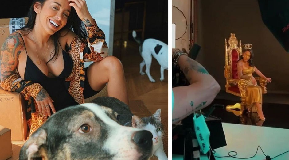 Imagine Stire De la șef de șantier, la prințesă pe tron. Ruby, superbă în ultimul pictorial | VEZI POZE | 2review.ro