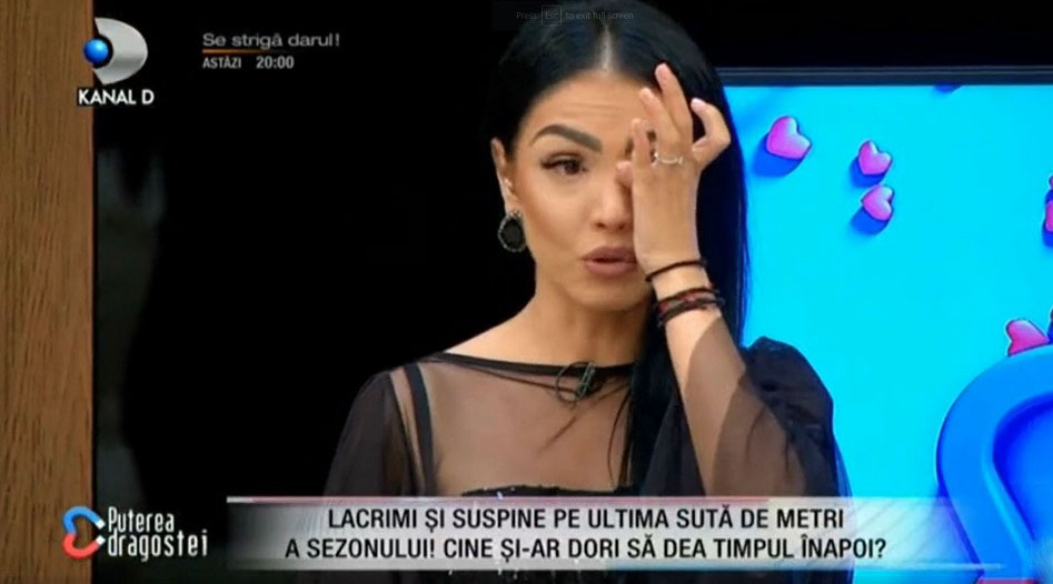 Imagine Stire Andreea Mantea, anunţ printre  lacrimi! Cine câştigă Puterea Dragostei: “Ştiu că nu e corect…” | VIDEO | 2review.ro