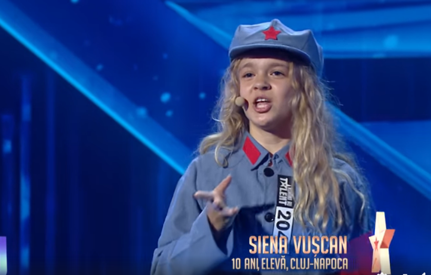 Imagine Stire Ce s-a întâmplat cu Siena Vușcan, fetița de 10 ani care a luat locul 2 la ”Românii au talent”? A câștigat 20.000 de euro, iar viața ei… | 2review.ro