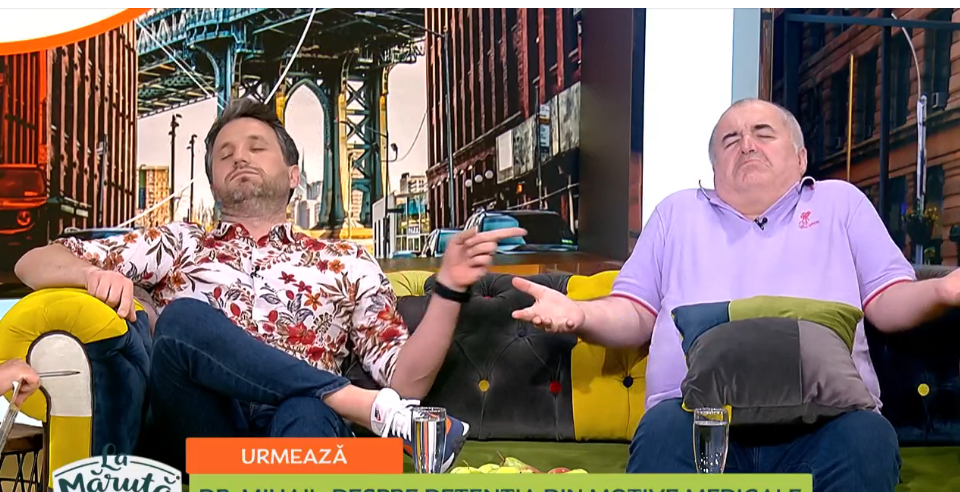 Imagine Stire Florin Călinescu și Andi Moisescu, test ”La Măruță”. Cine are salariul mai mare? + Răspunsul la cât are Esca | 2review.ro