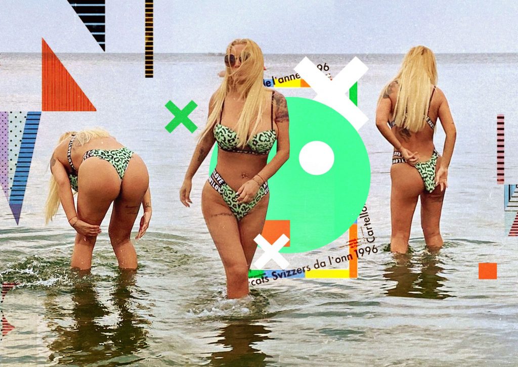 Imagine Stire „Pamela de România” și-a scos tatuajele la plajă și… | 2review.ro