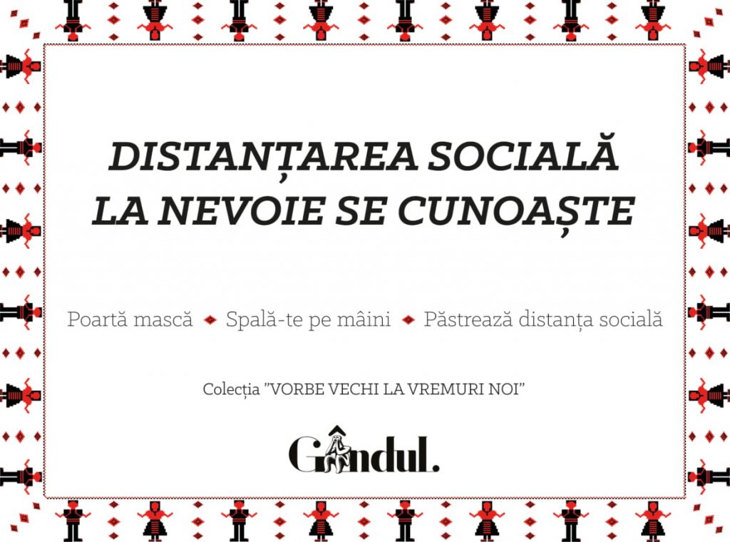 Imagine Stire Grupul Gândul lansează o campanie outdoor de conștientizare a purtării măștilor în contextul pandemiei de Covid-19 | 2review.ro