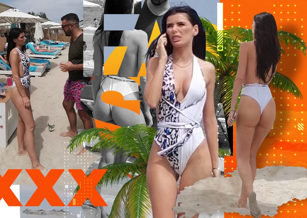Imagine Stire Fosta Miss România a apărut la malul mării într-un costumaș de baie super-sexy, cu spatele gol și… | 2review.ro