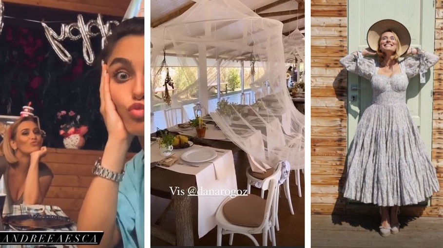 Imagine Stire Andreea Esca, petrecere fastuoasă de ziua ei de naștere! Fiica sa a publicat poze nemaivăzute cu prezentatoarea. Detaliul intim observat de fani | FOTO | 2review.ro