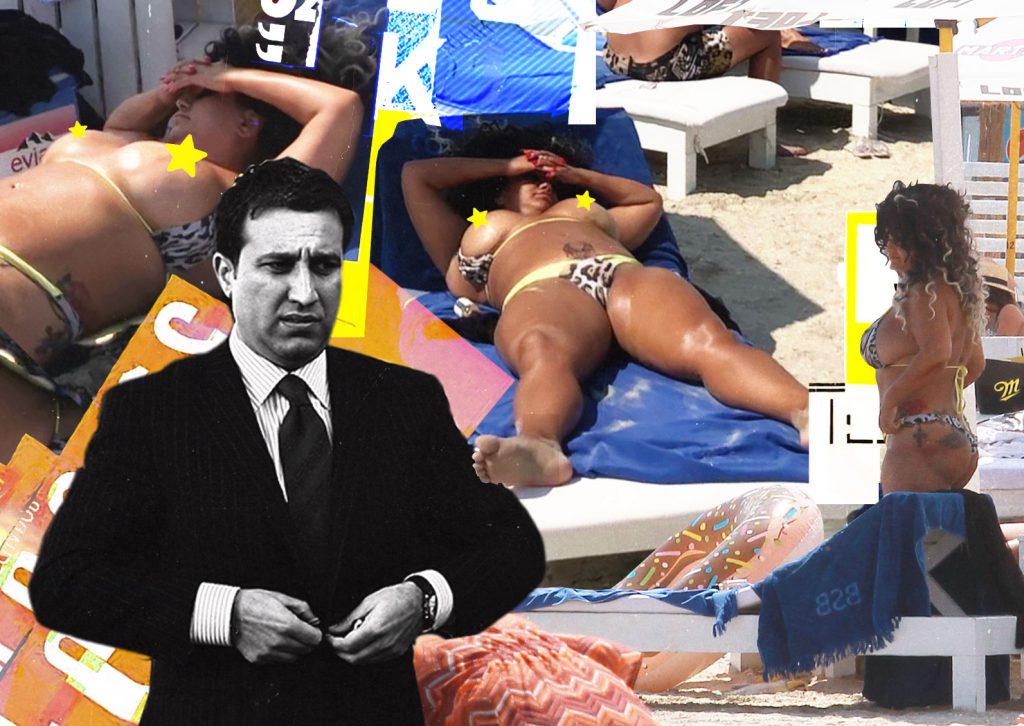 Imagine Stire Văduva miliardarului ucis de tren, topless pe plaja din Mamaia | 2review.ro