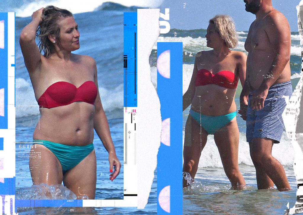 Imagine Stire Imagini necenzurate cu Mirela Vaida în costum de baie. Am filmat-o pe plajă, de mână cu… | 2review.ro