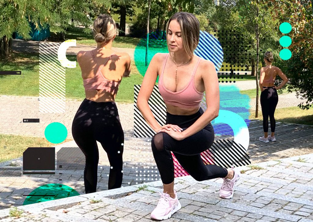 Imagine Stire Fosta vedetă de la Ferma, sport “periculos” în parc. În sutien și cu pantaloni mulați, Otniela și-a demonstrat mobilitatea și… | 2review.ro