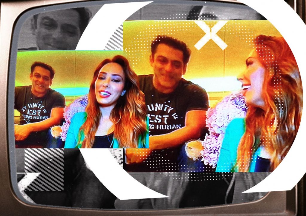 Imagine Stire Iulia Vântur şi Salman Khan au apărut împreună la TV. Au vrut să se afle de la ei! Când vin în România | 2review.ro